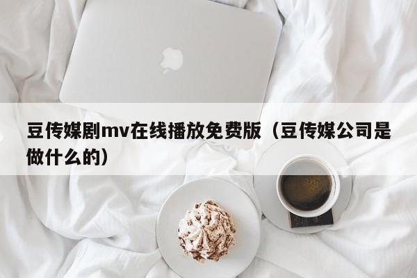 豆传媒剧mv在线播放免费版（豆传媒公司是做什么的）